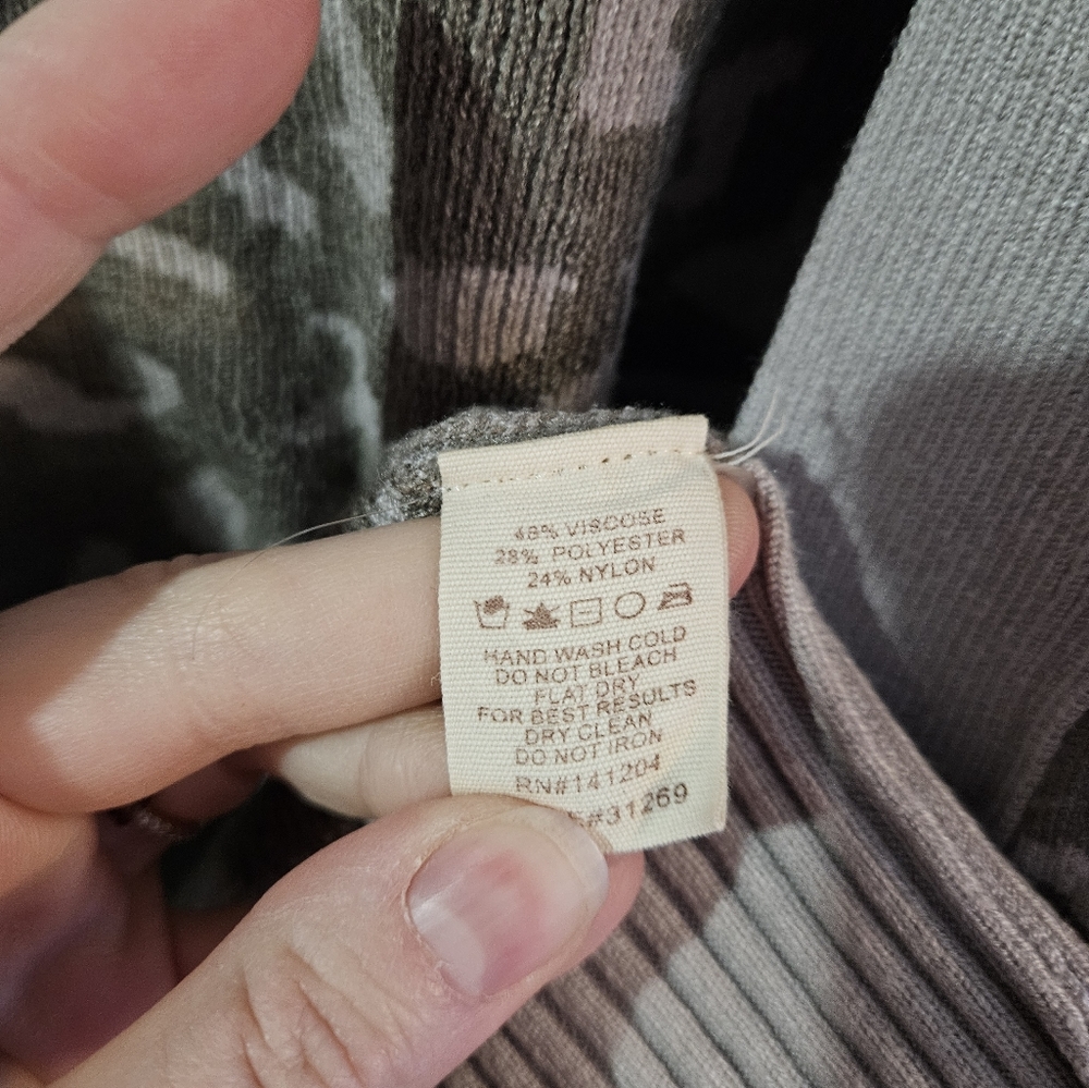 Hem & Thread Leopard Open Cardigan - Picture 4 of 4